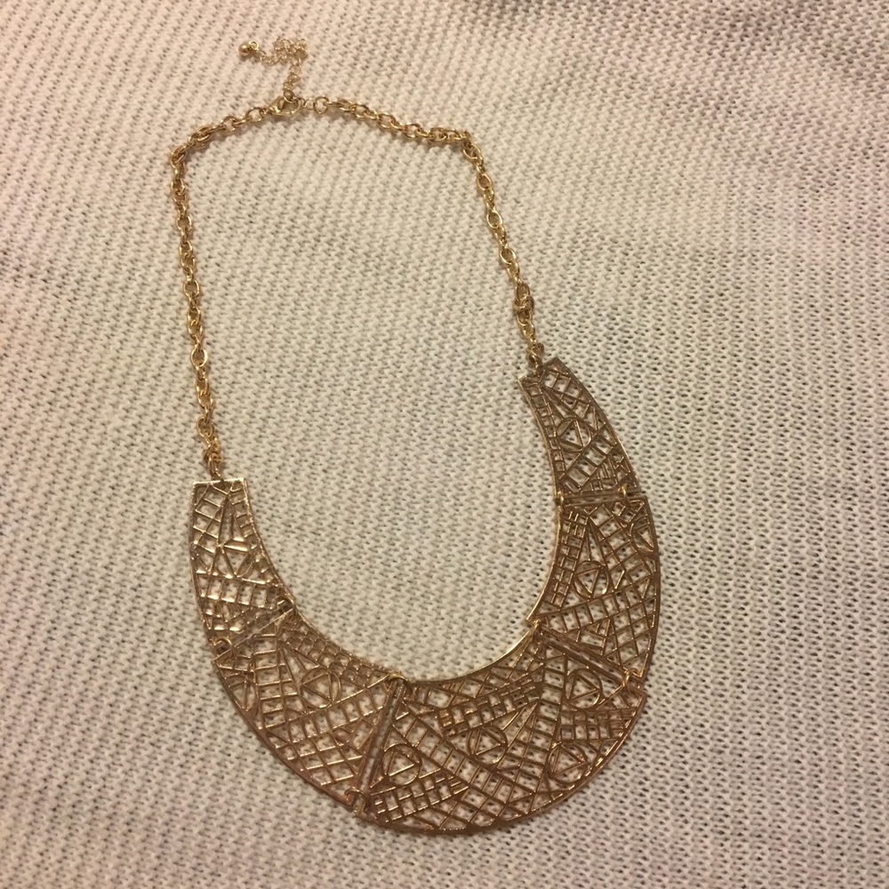 Statement Geometric Necklace